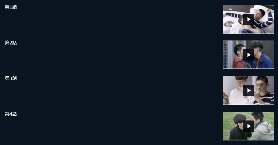 HIStory～離れて、離さないで　U-NEXT　話数